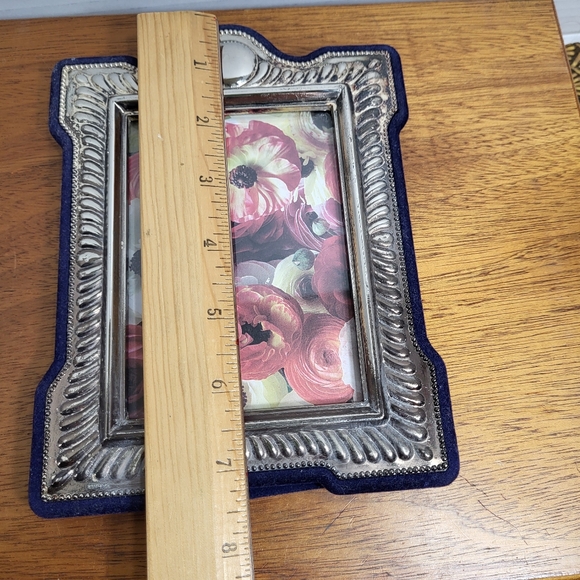 Vintage Elegance Silver Plate Ornate Picture Frame - Picture 14 of 14